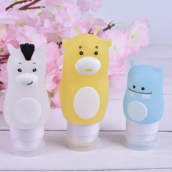 Portable Cosmetics Shampoo Container Cute Hippo/Horse/Giraffe Shape Emulsion Dispensing Bottle Beauty Travel Silicone Bottles
Portable Cosmetics Shampoo Container Cute Hippo/Horse/Giraffe Shape Emulsion Dispensing Bottle Beauty Travel Silicone Bottles
