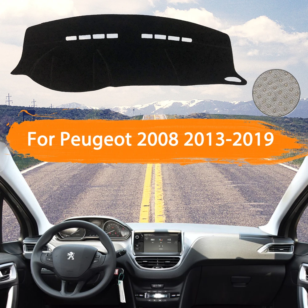 Крышка приборной панели автомобиля, коврик для приборной панели Peugeot 2008 2013 ~ 2019, автомобильный Внутренний солнцезащитный ковер, коврик для приборной панели, коврик для стайлинга автомобиля 2014 2015 2016
Крышка приборной панели автомобиля, коврик для приборной панели Peugeot 2008 2013 ~ 2019, автомобильный Внутренний солнцезащитный ковер, коврик для приборной панели, коврик для стайлинга автомобиля 2014 2015 2016
