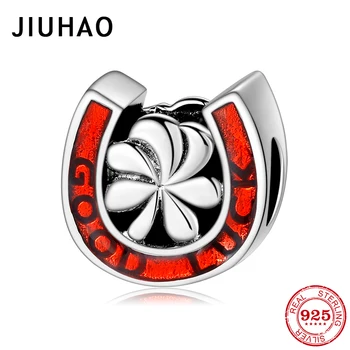 New 925 Sterling Silver Good luck U shape Four-leaf clover fit JIUHAO Bracelet for Women fashion Jewelry Gift free ship
New 925 Sterling Silver Good luck U shape Four-leaf clover fit JIUHAO Bracelet for Women fashion Jewelry Gift free ship