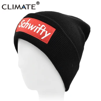 CLIMATE SCHWIFTY Beanie Rick Morty Logo Hat Winter Warm Beanies Skullies Men Women Warm Knit Black Hat Caps for Men Women Youth
CLIMATE SCHWIFTY Beanie Rick Morty Logo Hat Winter Warm Beanies Skullies Men Women Warm Knit Black Hat Caps for Men Women Youth