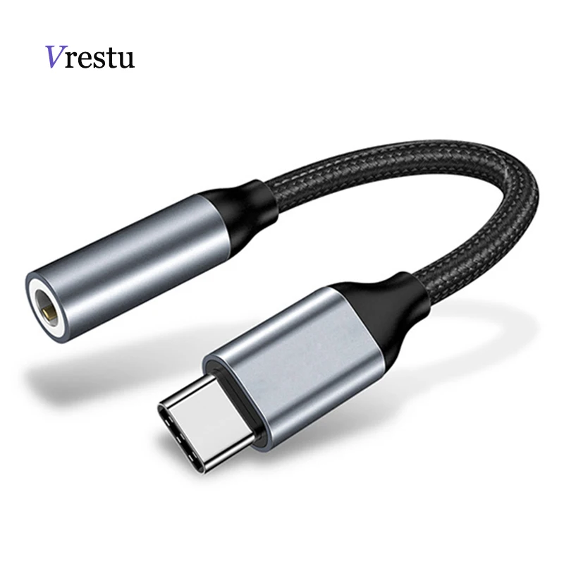Audio Cable Type C to 3.5 Jack Earphone Nylon Cord USB C to 3.5mm Headphones AUX Convertor for Huawei P30 40 Pro Mate 40 30 Pro
Audio Cable Type C to 3.5 Jack Earphone Nylon Cord USB C to 3.5mm Headphones AUX Convertor for Huawei P30 40 Pro Mate 40 30 Pro