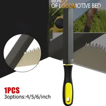 4/5/6 Inch Pruning Saw File Wood Rasp Hand File Deburring Shaping T12 Bearing Steel File For Finishing Woodworking Filing Tool
4/5/6 Inch Pruning Saw File Wood Rasp Hand File Deburring Shaping T12 Bearing Steel File For Finishing Woodworking Filing Tool