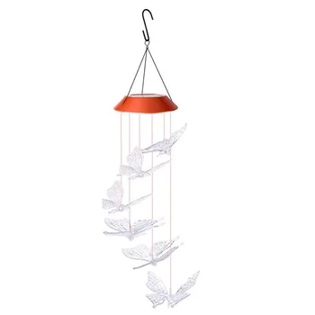 Wind Chime,Solar Butterfly Wind Chimes Outdoor Indoor Color Changing Solar Light Mobile, Memorial Wind Chimes, Butterfly Wind Ch
Wind Chime,Solar Butterfly Wind Chimes Outdoor Indoor Color Changing Solar Light Mobile, Memorial Wind Chimes, Butterfly Wind Ch