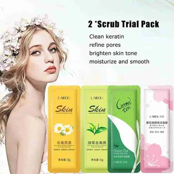 3ml*2 Face Scrub Shea Exfoliating Scrub Trial Pack Deep Cleansing Acne Treatment Whiten Cream Nicotinamide Brighten Skin Cream
3ml*2 Face Scrub Shea Exfoliating Scrub Trial Pack Deep Cleansing Acne Treatment Whiten Cream Nicotinamide Brighten Skin Cream