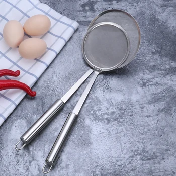 Large Metal Colander Kitchen Frying Spoon Home Gadgets Kichen Cooking Tools Reutilisable Passoire Cuisine Soup Strainer KK60LS
Large Metal Colander Kitchen Frying Spoon Home Gadgets Kichen Cooking Tools Reutilisable Passoire Cuisine Soup Strainer KK60LS