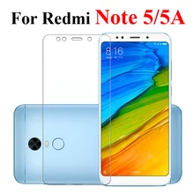 Vidrio protector para Xiaomi Redmi Note 5 Plus A 5a vidrio templado Remi Note5 5plus protector de pantalla Tremp Armor Verre Cam funda(China)