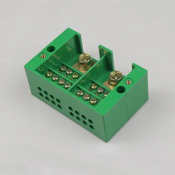 1pcs Connection Distribution Box 2-in 16-out Three phase Green Terminal Block Row Junction Metering Box Part Line
1pcs Connection Distribution Box 2-in 16-out Three phase Green Terminal Block Row Junction Metering Box Part Line