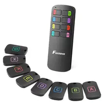 Anti-lost Wireless Key Finder Locator Remote Control Tracker Alarm Keychain Locator Wallet Tracker Transmitter 8 Receivers
Anti-lost Wireless Key Finder Locator Remote Control Tracker Alarm Keychain Locator Wallet Tracker Transmitter 8 Receivers
