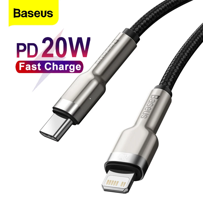 Baseus PD 20W USB C Cable for iPhone 12 11 Pro Max Mini X Xr Xs Fast Charging Charger For iPad iPhone 8 7 USB-C Type-C Data Cord
Baseus PD 20W USB C Cable for iPhone 12 11 Pro Max Mini X Xr Xs Fast Charging Charger For iPad iPhone 8 7 USB-C Type-C Data Cord