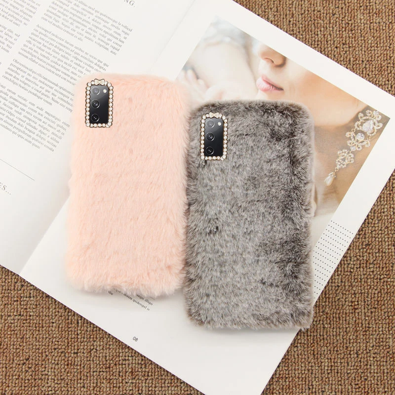 For SamSung S20 FE Case Fashion Plush Rabbit fur Winter Keep Warm Silicone Back Cover For SamSung S20 FE S20 Lite Phone Cover
For SamSung S20 FE Case Fashion Plush Rabbit fur Winter Keep Warm Silicone Back Cover For SamSung S20 FE S20 Lite Phone Cover