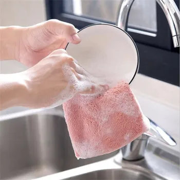 5-20pcs Quick-drying Double-layer Absorbent Microfiber Kitchen Dish Cloth Non-stick Oil Cleaning Wiping Towel Kichen Accessories
5-20pcs Quick-drying Double-layer Absorbent Microfiber Kitchen Dish Cloth Non-stick Oil Cleaning Wiping Towel Kichen Accessories