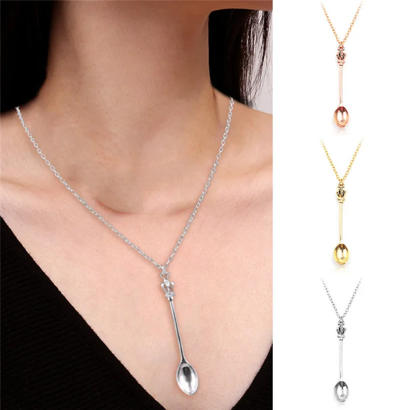 Mini Spoon Necklace Chain Festival Classical Necklace Women In Wonderland Ket Pendant Charm Jewelery Collares De Moda 30AUG14
Mini Spoon Necklace Chain Festival Classical Necklace Women In Wonderland Ket Pendant Charm Jewelery Collares De Moda 30AUG14