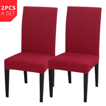 2Pcs/Set Dining Chair Protector Cover Seat Slipcover Spandex Elastic Chair Slipcover Case Stretch Chair Cover for Wedding Hotel
2Pcs/Set Dining Chair Protector Cover Seat Slipcover Spandex Elastic Chair Slipcover Case Stretch Chair Cover for Wedding Hotel