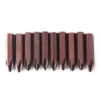 10Pcs/set PH2 Impact Screwdriver Bit Set 40mm Length Hex Shank Torsion Magnetic Head Driver Bit for General Screwdriver
10Pcs/set PH2 Impact Screwdriver Bit Set 40mm Length Hex Shank Torsion Magnetic Head Driver Bit for General Screwdriver