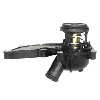 06E121111G for A4 2005-2008 A6 S6 Quattro 2.4 3.2L V6 2005-2011 A8 2004-2010 Engine Coolant Thermostat W Housing 88C