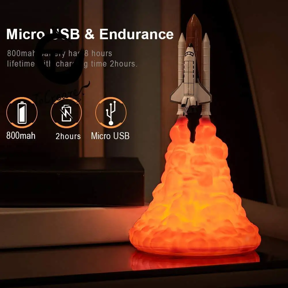 3D Printing Rocket Launch Explosion Night Light Lava Lamp Christmas Tree Decorations Moon Lamp Astronaut Hula Hoop Decoration
3D Printing Rocket Launch Explosion Night Light Lava Lamp Christmas Tree Decorations Moon Lamp Astronaut Hula Hoop Decoration