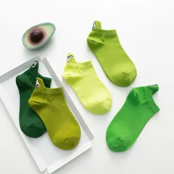 5 Pairs Women Girls Cartoon Avocado Embroidery Ankle Short Socks Cotton Hosiery Y5GC
5 Pairs Women Girls Cartoon Avocado Embroidery Ankle Short Socks Cotton Hosiery Y5GC