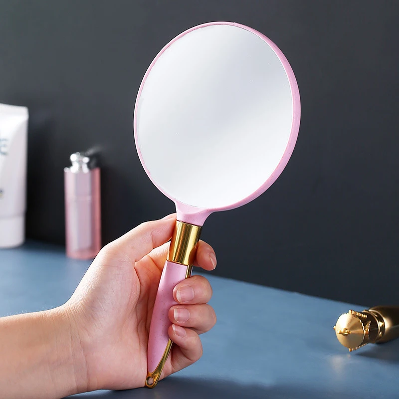 Vintage Handheld Makeup Mirror Hand Mirror Vanity Mirror SPA Salon Makeup Vanity with Handle Cosmetic Compact Mirror for Women
Vintage Handheld Makeup Mirror Hand Mirror Vanity Mirror SPA Salon Makeup Vanity with Handle Cosmetic Compact Mirror for Women