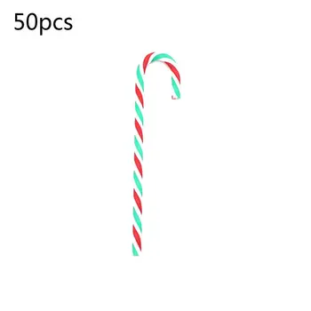 50 Pcs Christmas Plastic Candy Cane Xmas Tree Ornaments for Party Decoration Favors Festive Design Beautiful Colorful Ideal Gift
50 Pcs Christmas Plastic Candy Cane Xmas Tree Ornaments for Party Decoration Favors Festive Design Beautiful Colorful Ideal Gift