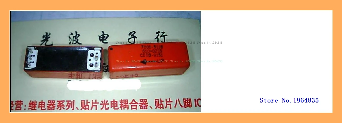 COTO-7001-5116/610-0235 
COTO-7001-5116/610-0235