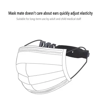 Universal Head-mounted Ear Masks Artifact Anti-pain Anti-leak Ear Hooks Adjustable Extension Hook Rope Silicone Buckle
Universal Head-mounted Ear Masks Artifact Anti-pain Anti-leak Ear Hooks Adjustable Extension Hook Rope Silicone Buckle