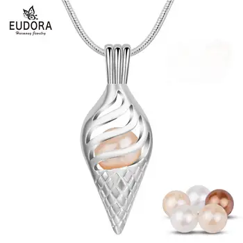 Eudora Shells Pearl Pendant Conch locket Cage Necklace with 5 pcs 8mm Round Pearl for Women Fine jewelry birthday gift K304N08
Eudora Shells Pearl Pendant Conch locket Cage Necklace with 5 pcs 8mm Round Pearl for Women Fine jewelry birthday gift K304N08
