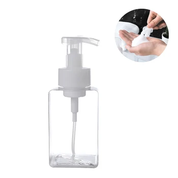 250ml/400ml Presstype Foam Pump Bottle Can Be Filled Empty Bottle Soap Dispenser Foam Bottle Facial Cleanser Foamer Split Bottle
250ml/400ml Presstype Foam Pump Bottle Can Be Filled Empty Bottle Soap Dispenser Foam Bottle Facial Cleanser Foamer Split Bottle