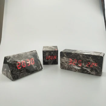 PVC LED Alarm Retro Clock Marble Pattern Digital Glow Clock Desktop Decor Bedside Alarm Clock
PVC LED Alarm Retro Clock Marble Pattern Digital Glow Clock Desktop Decor Bedside Alarm Clock