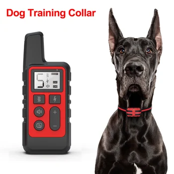 500m Electric Dog Training Collar Pet Remote Control Waterproof Rechargeable with LCD Display for All Size Shock Vibration Sound 
500m Electric Dog Training Collar Pet Remote Control Waterproof Rechargeable with LCD Display for All Size Shock Vibration Sound