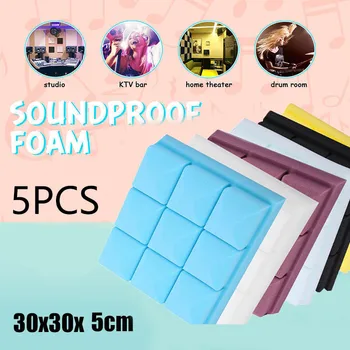 5pcs Sponge Soundproof Foam Crate Studio Acoustic Foam Soundproofing Treatment Soundproofing Foam Plano Room Absorption Tiles
5pcs Sponge Soundproof Foam Crate Studio Acoustic Foam Soundproofing Treatment Soundproofing Foam Plano Room Absorption Tiles
