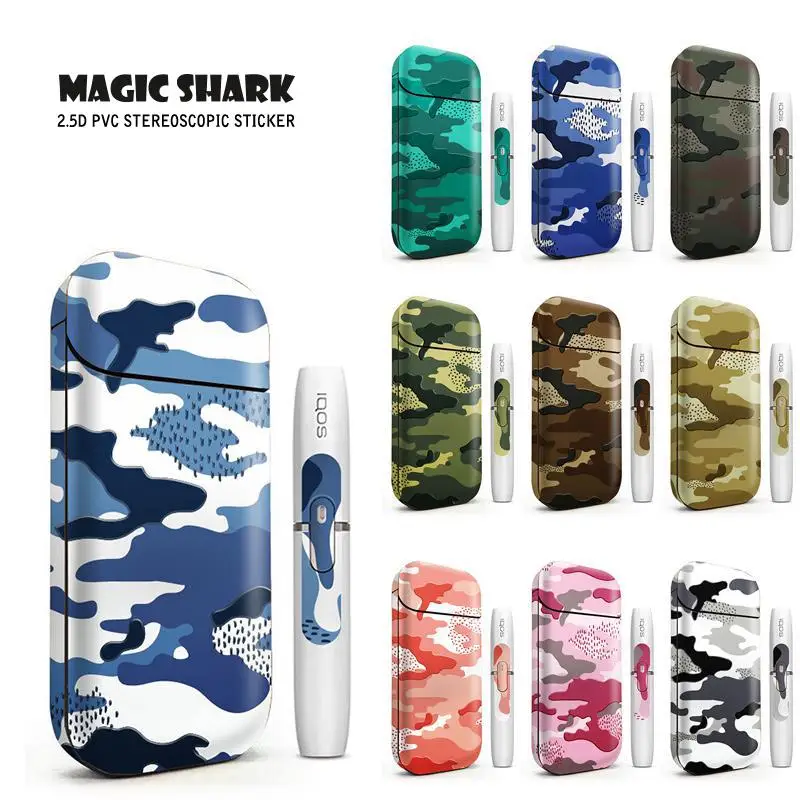 Magic Shark Fashion Chimpanzee Tiger Skull Military Case Sticker Film Cover for IQOS 2.4 Plus 2.4p 1801-1833
Magic Shark Fashion Chimpanzee Tiger Skull Military Case Sticker Film Cover for IQOS 2.4 Plus 2.4p 1801-1833
