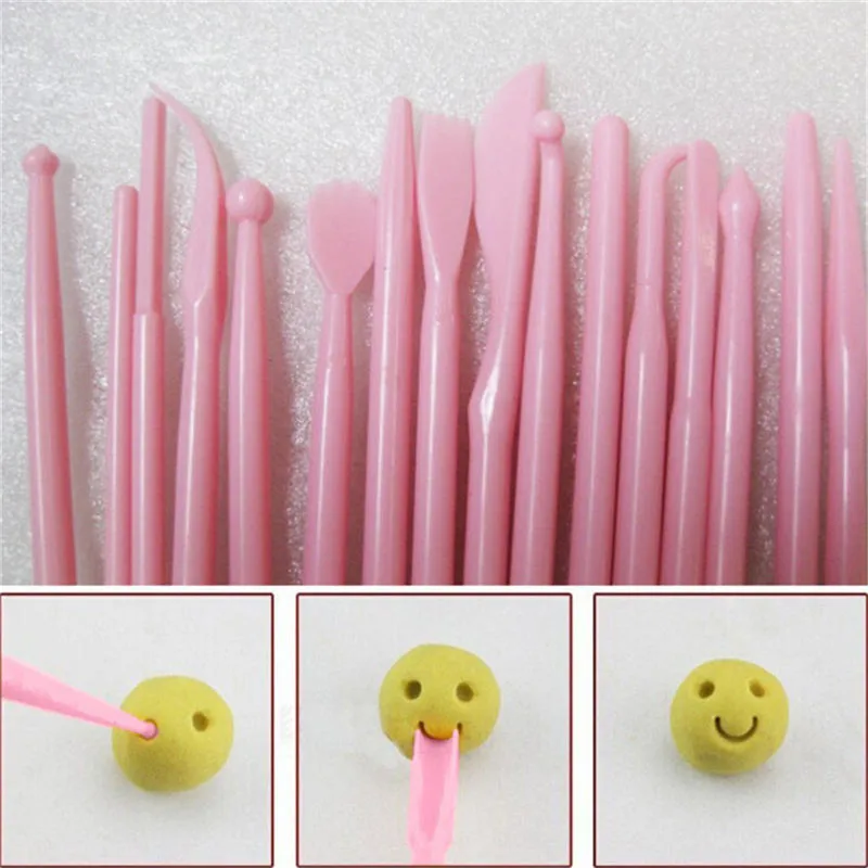 New 2 Color Optional Carved Pen Set Cake Fondant Carving Knife Making Cutting Tool 14pcs Baking Carving Sugar Sculpture
New 2 Color Optional Carved Pen Set Cake Fondant Carving Knife Making Cutting Tool 14pcs Baking Carving Sugar Sculpture