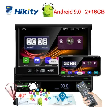 Hikity Android 9.0 1Din Car Multimedia Player Automatic Retractable Screen Autoradio GPS universal Radio Car Support Micphone
Hikity Android 9.0 1Din Car Multimedia Player Automatic Retractable Screen Autoradio GPS universal Radio Car Support Micphone