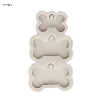 DIY Dog Tag Bone Shaped Keychain Casting Silicone Mould Crafts Key Chain Pendant Making Tools Crystal Epoxy Resin Mold
DIY Dog Tag Bone Shaped Keychain Casting Silicone Mould Crafts Key Chain Pendant Making Tools Crystal Epoxy Resin Mold