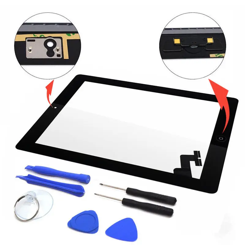 Press Screen Black Glass Digitizer Compatible Repair Replacement For Apple Ipad 2 + Tools Black
Press Screen Black Glass Digitizer Compatible Repair Replacement For Apple Ipad 2 + Tools Black
