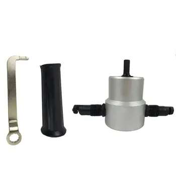 160A Double Head Metal Cutting Bite VI Cutter Tool Drill Attachment Free Cut Tool Nibbler Sheet Metal Cutting Tool
160A Double Head Metal Cutting Bite VI Cutter Tool Drill Attachment Free Cut Tool Nibbler Sheet Metal Cutting Tool