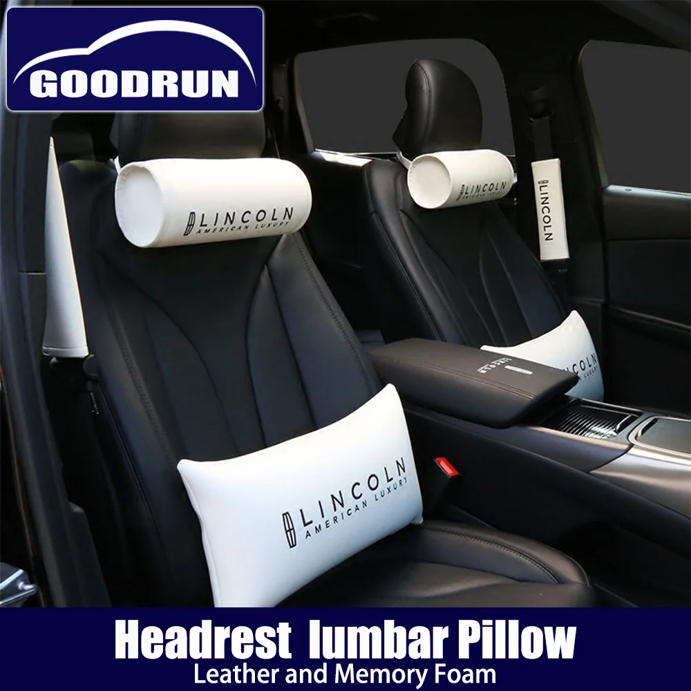 Memory Foam car pillow for Lincoln lumbar back neck support headrest cushion seat belt cover shoulder guard pad protector
Memory Foam car pillow for Lincoln lumbar back neck support headrest cushion seat belt cover shoulder guard pad protector