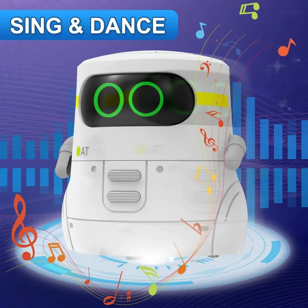 Children Rc Robot Toys Upgrade Intelligent Induction RC Robot Obstacle Avoidance Intelligent Sense Following Educational Toys
Children Rc Robot Toys Upgrade Intelligent Induction RC Robot Obstacle Avoidance Intelligent Sense Following Educational Toys