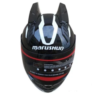 New full face automobile race helmet design MALUSHUN motorcycle helmet with horns 4 color lens for option Casco
New full face automobile race helmet design MALUSHUN motorcycle helmet with horns 4 color lens for option Casco