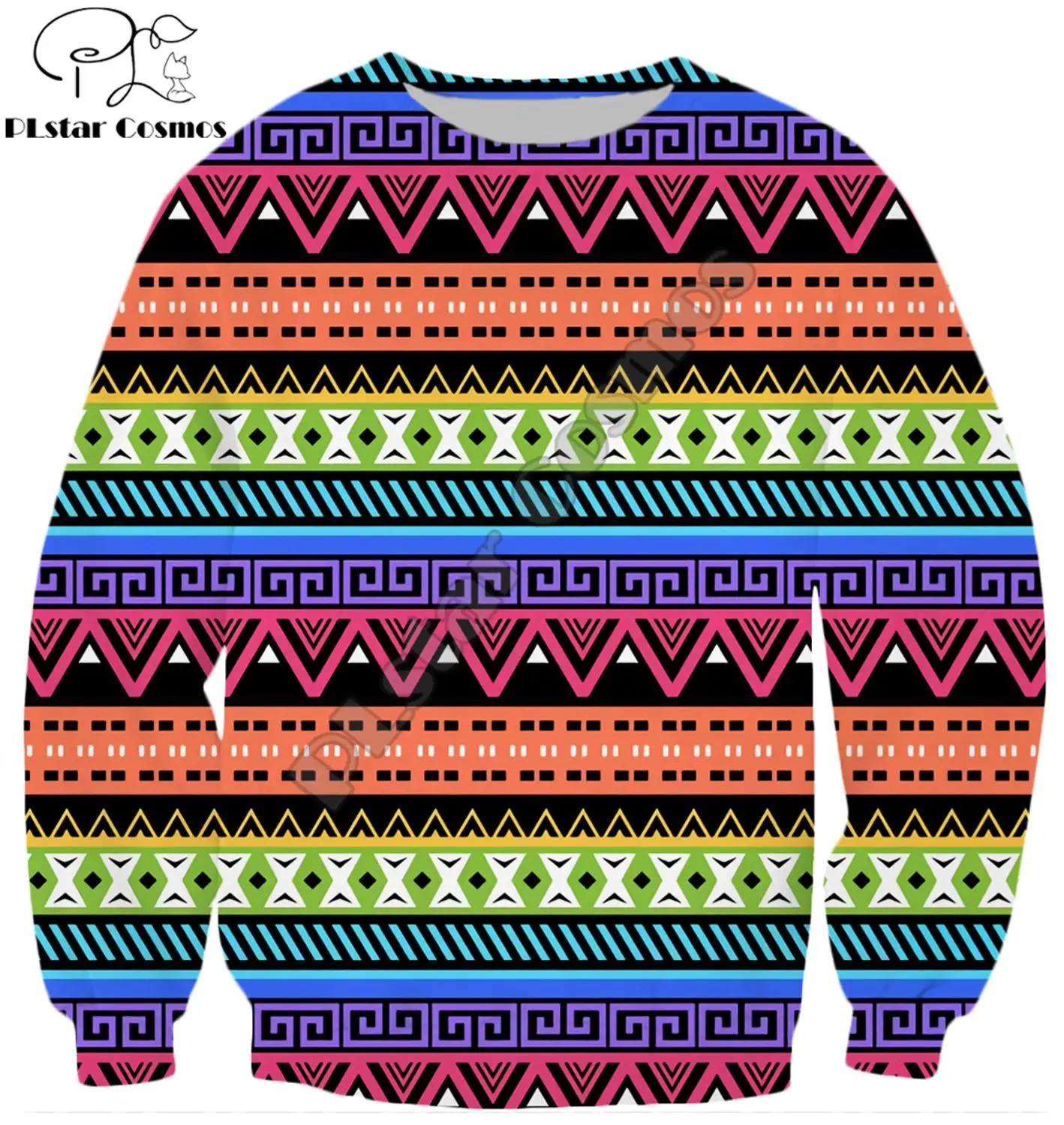 PLstar Cosmos 2019 New Fashion Bohemia style Sweatshirt Vintage tribal totem 3D Printed Long Sleeve Outerwear Casual streetwear | Мужская