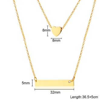RUIYI VNN43 stainless steel necklace hot sell popular single steel material man heart and square shape lover gift
RUIYI VNN43 stainless steel necklace hot sell popular single steel material man heart and square shape lover gift