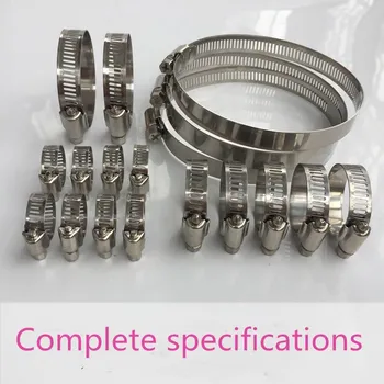 Free shipping 10pcs Stainless Steel Adjustable Drive Hose Clamp Fuel Line Worm Size Clip Hoop Hose Clamp Hot Sale
Free shipping 10pcs Stainless Steel Adjustable Drive Hose Clamp Fuel Line Worm Size Clip Hoop Hose Clamp Hot Sale