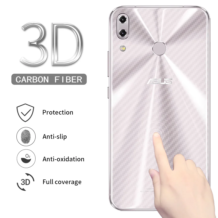 3D Carbon Fiber Rear Screen Protector for Asus Zenfone 5 ZE620KL 5Z ZS620KL Max Pro (M1) ZB601KL Back Film Not Glass
3D Carbon Fiber Rear Screen Protector for Asus Zenfone 5 ZE620KL 5Z ZS620KL Max Pro (M1) ZB601KL Back Film Not Glass