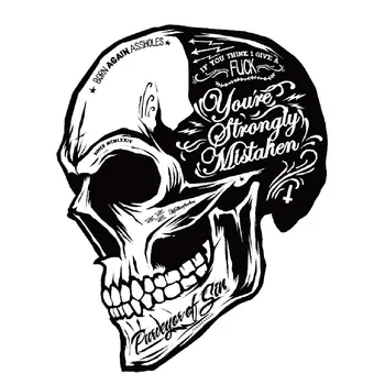 DAWASARU Black and White Skull Cool Motorcycle Helmet Sticker Car Shape Fuel Tank Window Decoration Volkswagen Sticker 13 * 10CM
DAWASARU Black and White Skull Cool Motorcycle Helmet Sticker Car Shape Fuel Tank Window Decoration Volkswagen Sticker 13 * 10CM