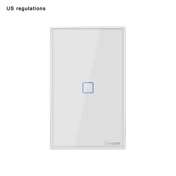 T0US TX Wifi Smart Wall Light Switch Timer 1/2/3 Gang Support Voice/APP/Touch Control Works With Alexa Google Home IFTTT
T0US TX Wifi Smart Wall Light Switch Timer 1/2/3 Gang Support Voice/APP/Touch Control Works With Alexa Google Home IFTTT