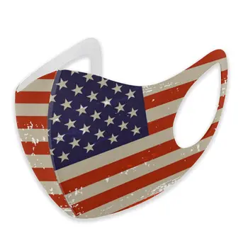 Stars And Stripes print The stylish windproof and dustproof mask can clean the dustproof external shielding cloth.
Stars And Stripes print The stylish windproof and dustproof mask can clean the dustproof external shielding cloth.