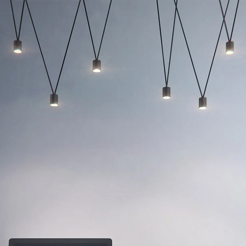 Nordic DIY Black Painted ALuminum LED Cylinder Line Cord Droplights Combination Pendant Lights for Living Room Bar Show Room
Nordic DIY Black Painted ALuminum LED Cylinder Line Cord Droplights Combination Pendant Lights for Living Room Bar Show Room