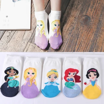 5Pairs Cartoon Princess Animal Cute Cat Ankle Socks Women Cotton Sox Simpsons Summer Wholesale Funny Socks Short Casual Kawaii
5Pairs Cartoon Princess Animal Cute Cat Ankle Socks Women Cotton Sox Simpsons Summer Wholesale Funny Socks Short Casual Kawaii