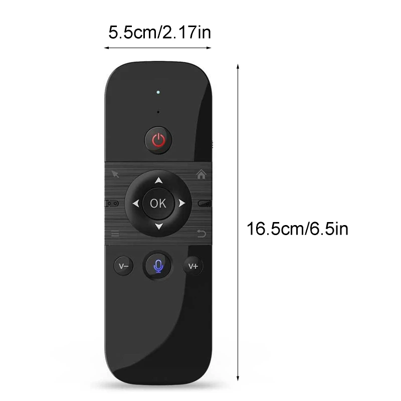 58 Keys 2.4Ghz Wireless Handheld Keyboard USB Charge Voice Control Air Mouse IR U2JE
58 Keys 2.4Ghz Wireless Handheld Keyboard USB Charge Voice Control Air Mouse IR U2JE