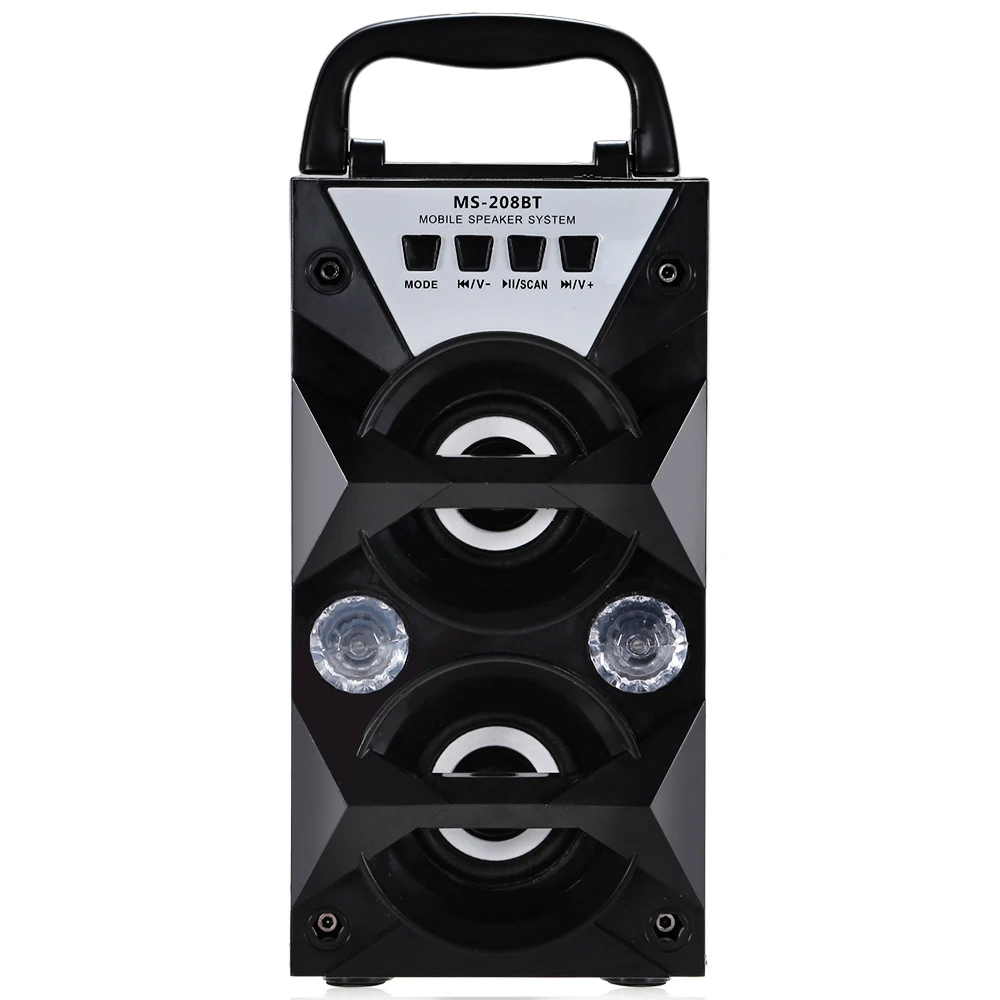 Redmaine MS-208BT Portable High Power Output FM Radio Wireless Bluetooth Speaker Supports FM TF Card Volume Control Music Play
Redmaine MS-208BT Portable High Power Output FM Radio Wireless Bluetooth Speaker Supports FM TF Card Volume Control Music Play